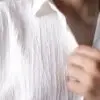 ⁦Alabaster Cotton Tides Shirt⁩ - الصورة ⁦3⁩